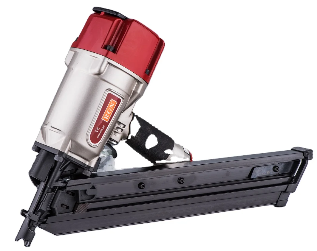 RGN 34 Degree Paper Collated Clipped Head Pneumatic Framing Nailer SRN9034