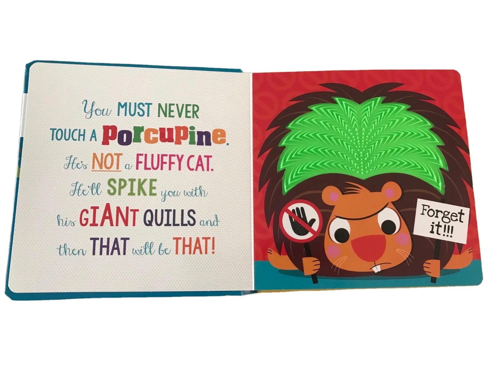 Colorful Soft Textured Tactile Felt Board Book with Shaped Diecut Activity Child Book Printing