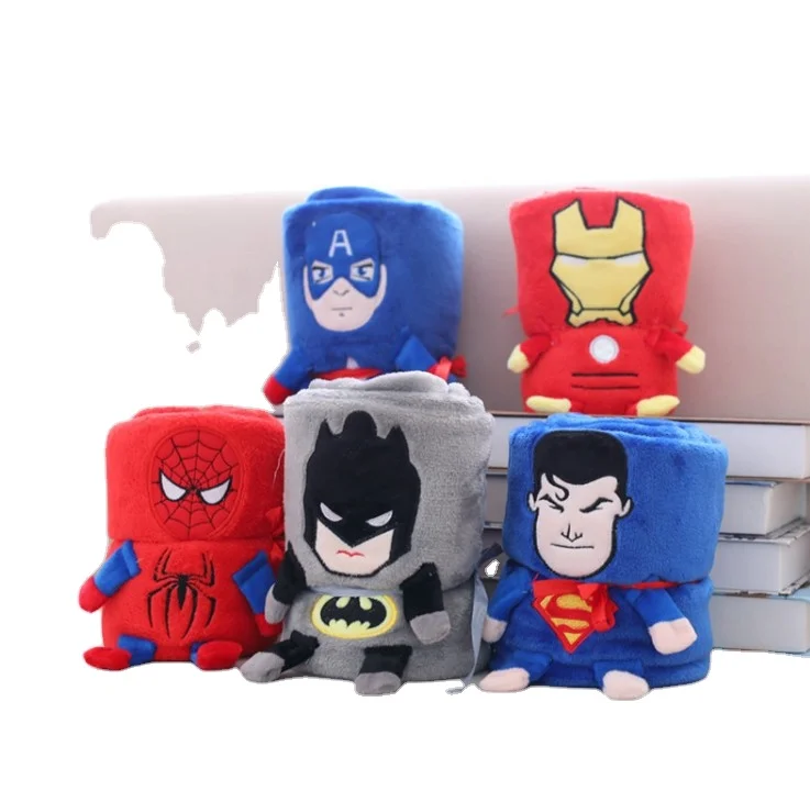 cheaper price office lunch blanket League of Heroes and air conditioning blanket 2 in 1
