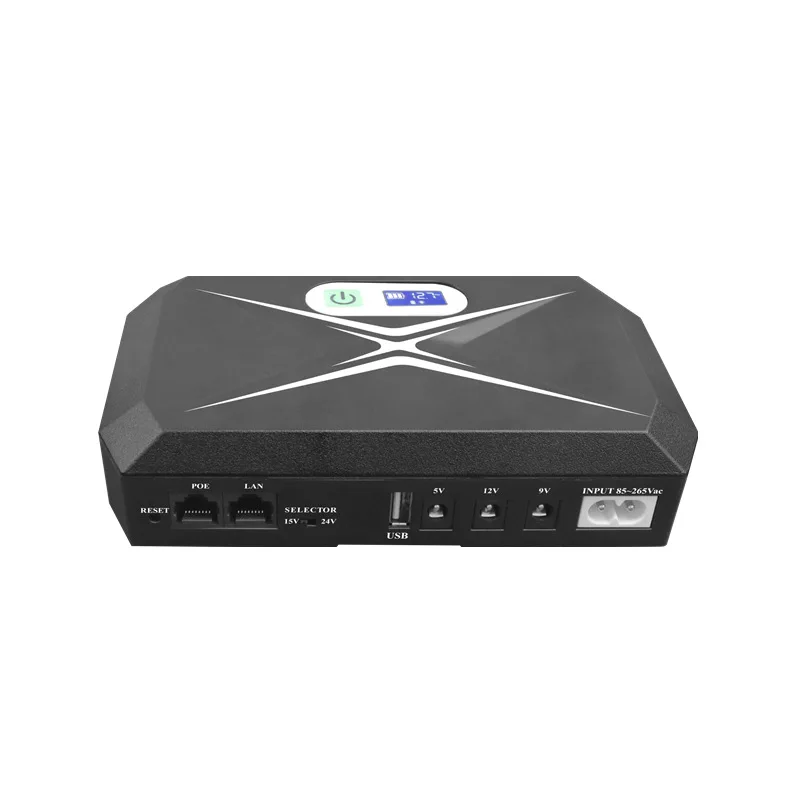 cwups DCP18W 36W 5V 9V 12V   MINI DC UPS FOR WIFI ROUTERS WITH USB DC and POE
