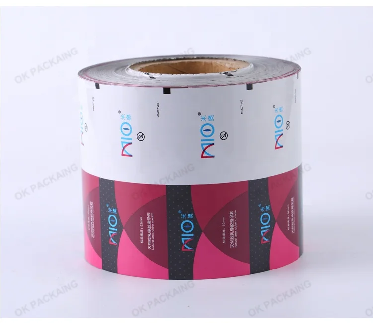 High Quality Printed Laminating Film Roll Food Plastic Packaging Film Roll/Plastic Film Roll