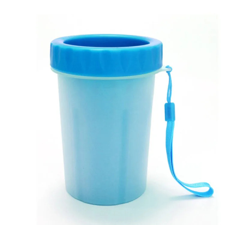 
Portable easy use pet dog cat clean silicone pet claw foot wash cleaning cup 