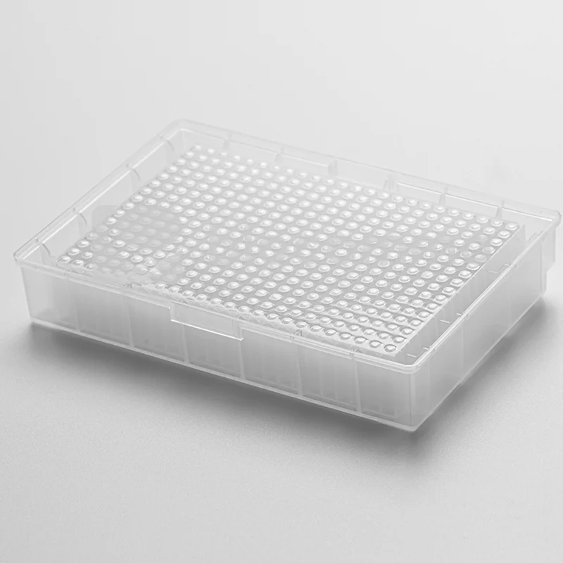 Biocomma lab consumable  384 square well 0.22 ml  PP Collecting plate for Nucleic acid extraction plate, filter plate