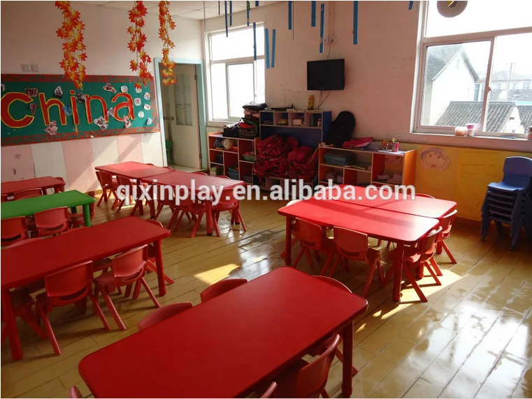 Children furniture sets kids plastic tables and chairs for party children table and chairs for preschool