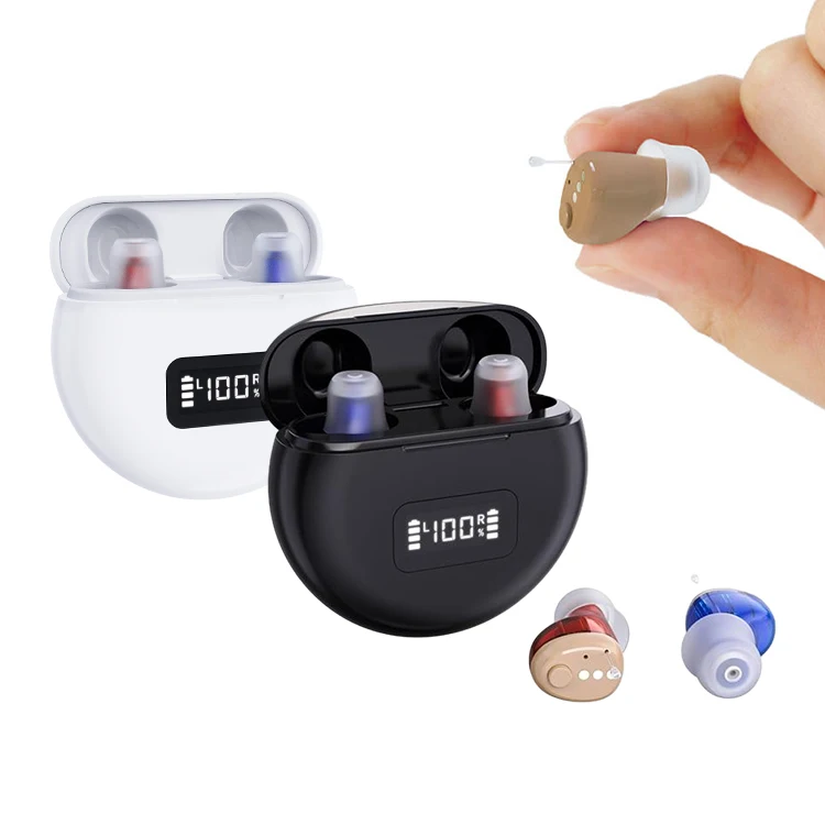 Great-Ears Audifonos Para Sordos Mini Hearing Aid Device Fully Digital Signal Processing 16 Channel Hearing Aids for Senior