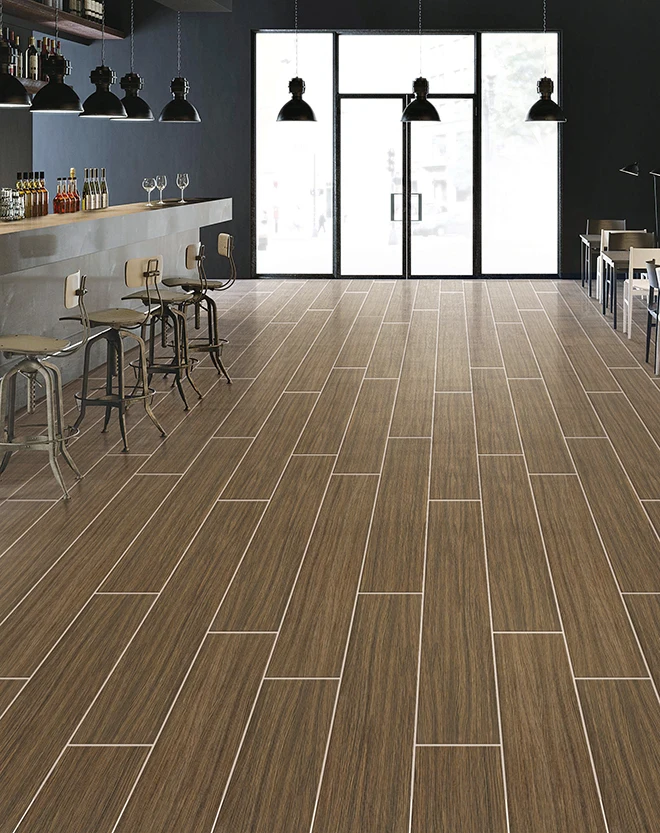 Wood like tile 150x600mm flooring porcelain wood look tile flooring