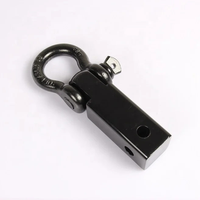 
D Ring Steel Hitch Shackle Off-road Vehicle Trailer Arm Carbon Steel Trailer Connector Auto Parts Tow aluminium Hitch Receiver 