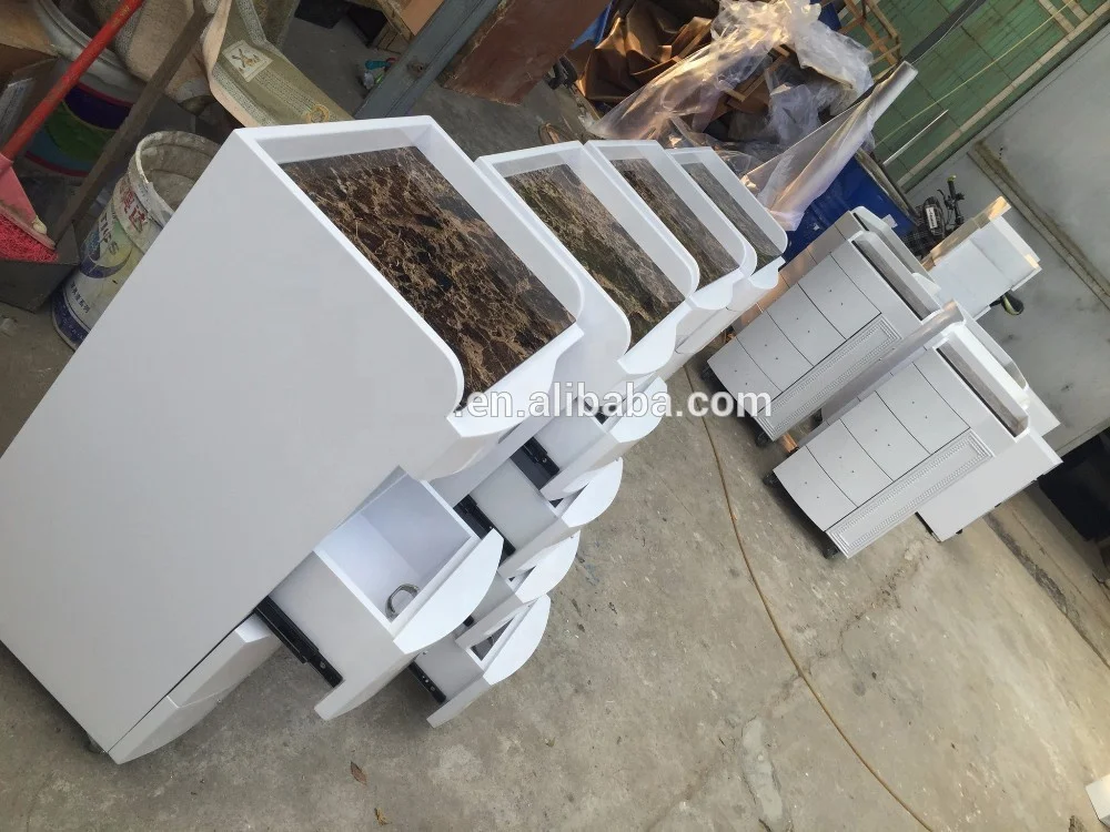 Canboth professional wooden salon trolley/Salon Trolley Trolley Cart