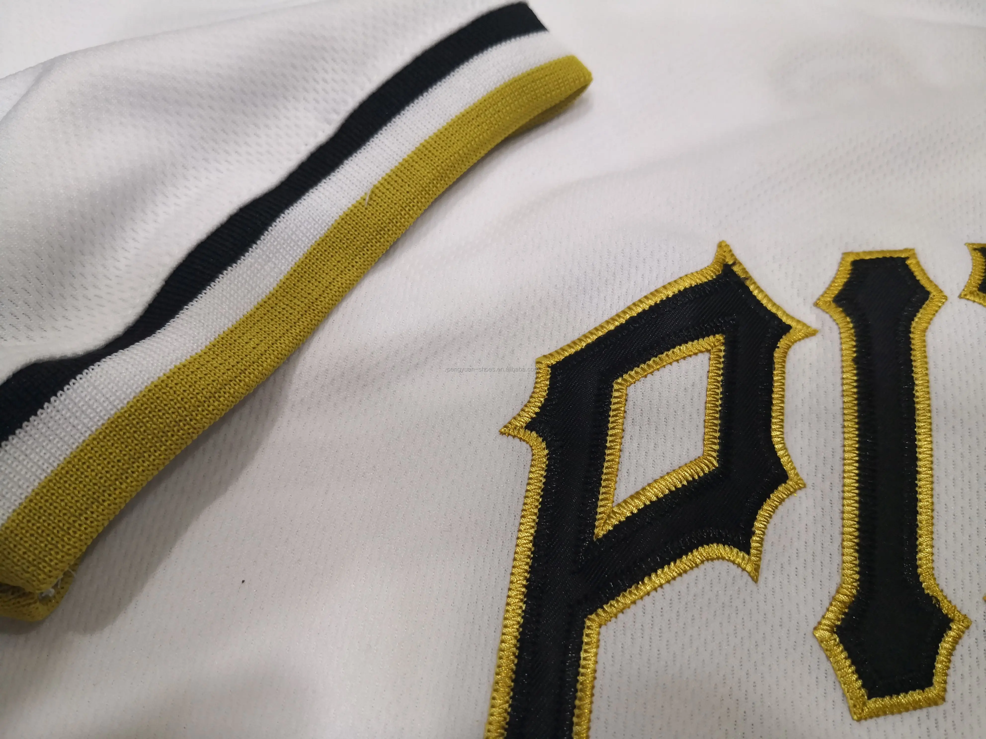 Best Quality Stitched Custom Your Name Number Logo Pittsburgh Team Style Embroidered American Baseball Jersey