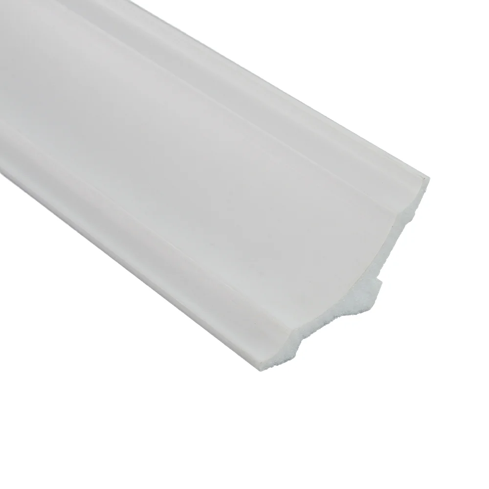 Modern White PS Skirting Line Waterproof Wainscoting Floor Ceiling Accessory Popular for Interior Building Material Decoration