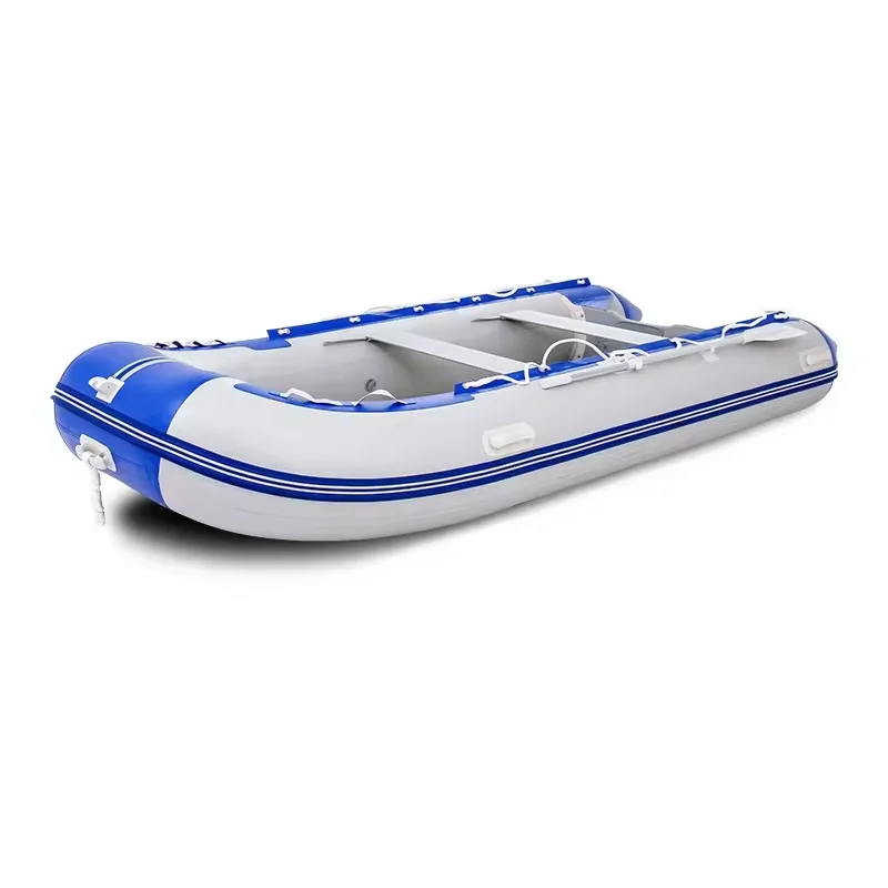DAMA High Quality Aluminum Floor Pvc Folding Pontoon Rubber Boat Inflatable Boat