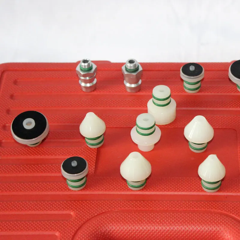 POKKA Manufacturer Universal 26 Piece Ac Repair Tool Box Set Air Conditioning Car Leak Detection Tools