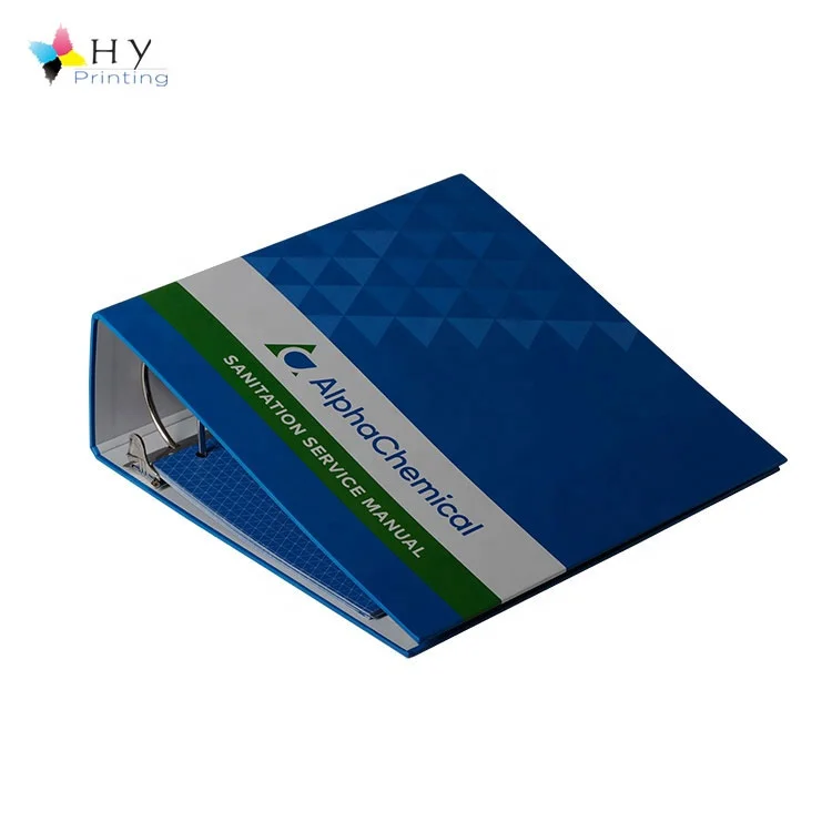 Custom printing A4 office stationery hardcover binder file folder