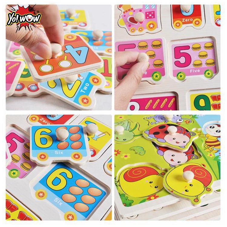 
English Alphabet Learning Children Wooden Toys for Kids 