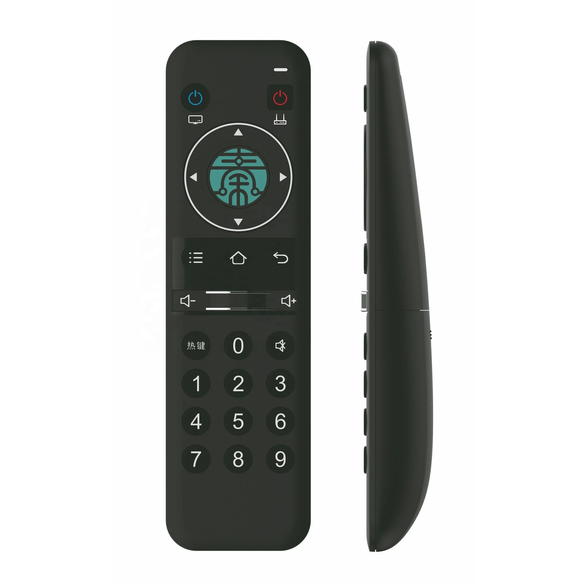 Nice  TV learning remote controller 24keys USB programable ir remote control PC download custom remote control