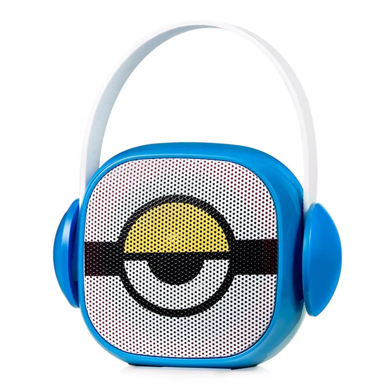 A12 hifi loudspeaker caixa de som boombox portable parlante portatil,bt speaker wireless,Cute cartoon Blue tooh speaker outdoor