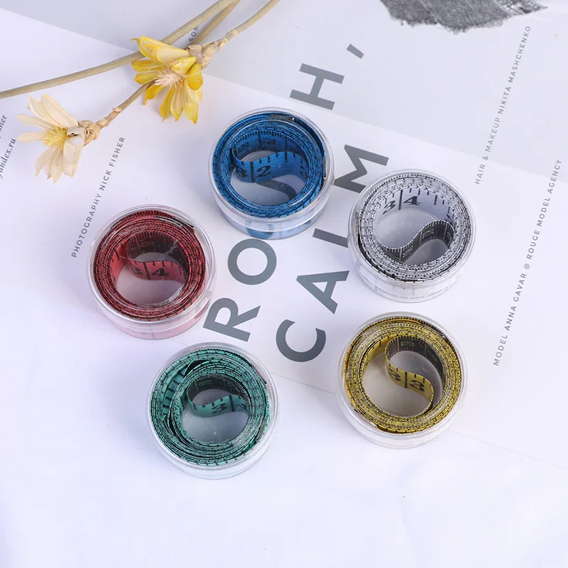 Sewing Machine Tools Measure Ruler Soft Tailor Meter Ruler 60 Inch 1.5m Color Random Measuring Tape