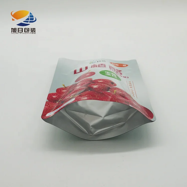 2020wholesale laminated Aluminum foil snack  pouch ziplock resealable stand up zipper bag food