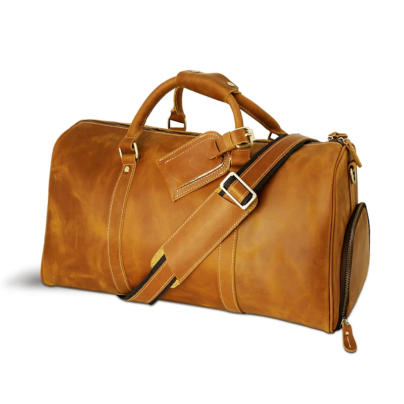 Багажная сумка ручной работы для путешествий Carryall Спортивная переносная кожаная