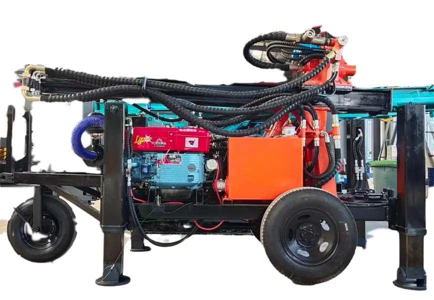 130m Depth Truck mounted Bore Hole Water Well Drill Rig Drilling Machine For Sale
