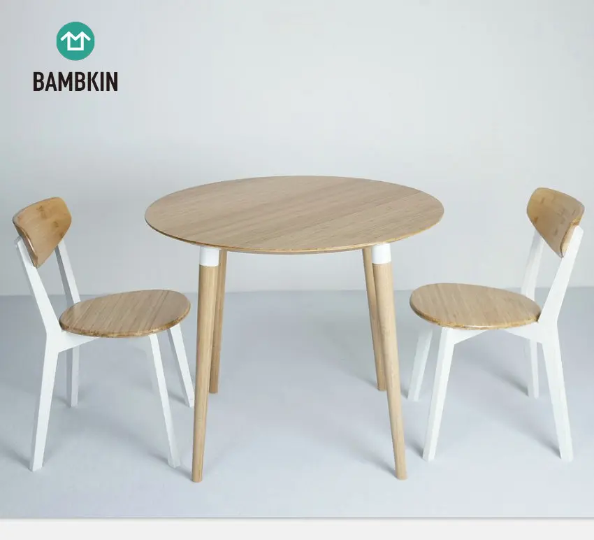 BAMBKIN dining room furniture  table set design modern round dining table