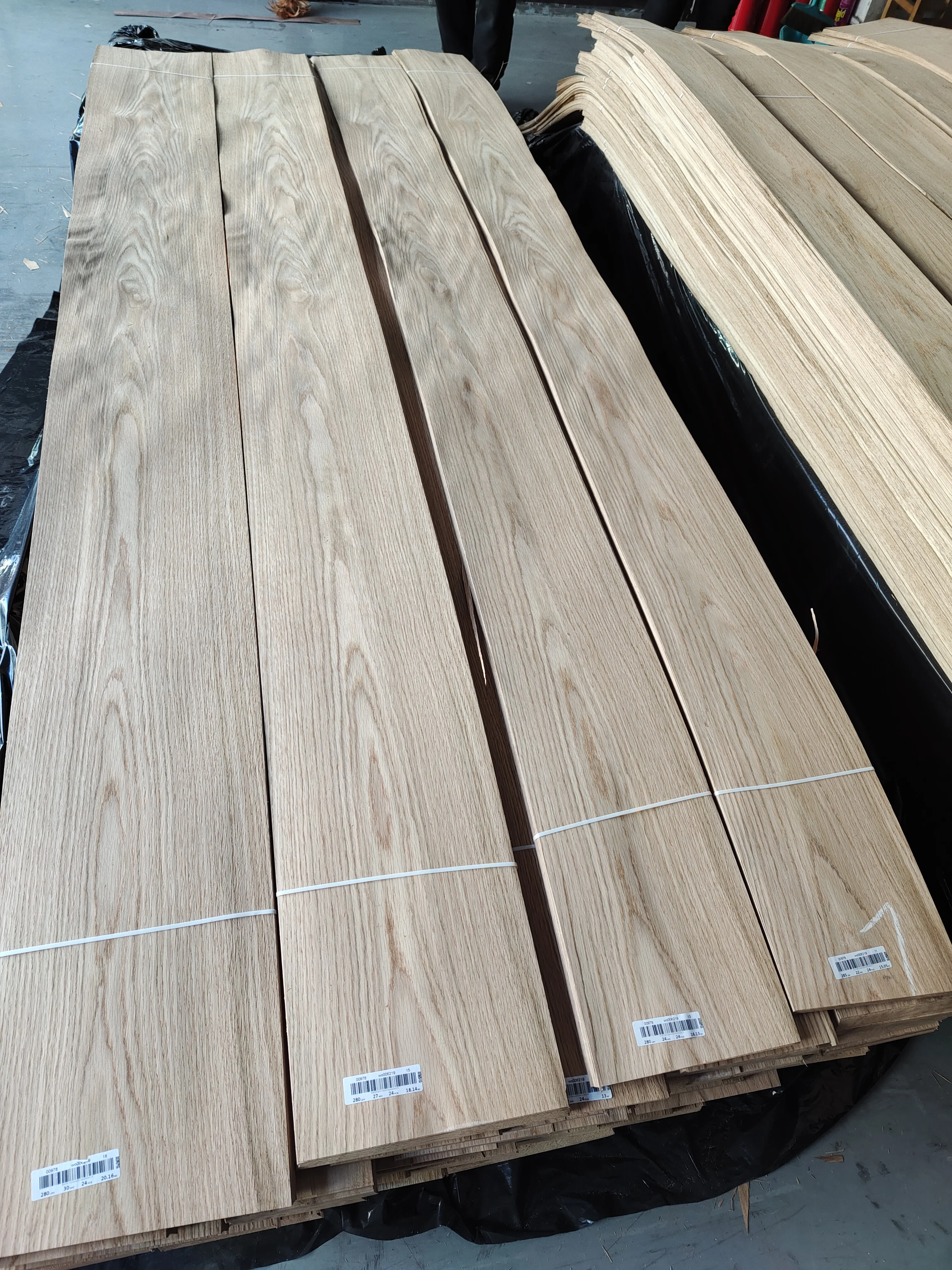 European Oak Wood Veneer 0.50 MM Crown Cut