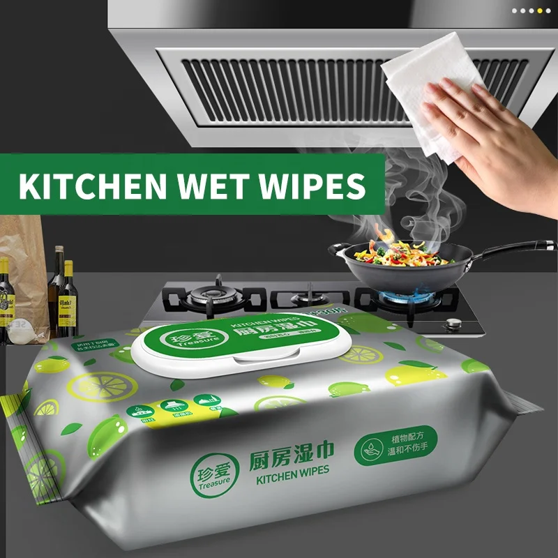 CF21 Treasure Wet Wipes Kitchen Wipes Household Cleaning Wipes