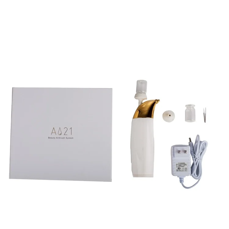 A021 Polymer Atomization Mini Airbrush for Skin Care Scalp Care Integrated On/Off Button control