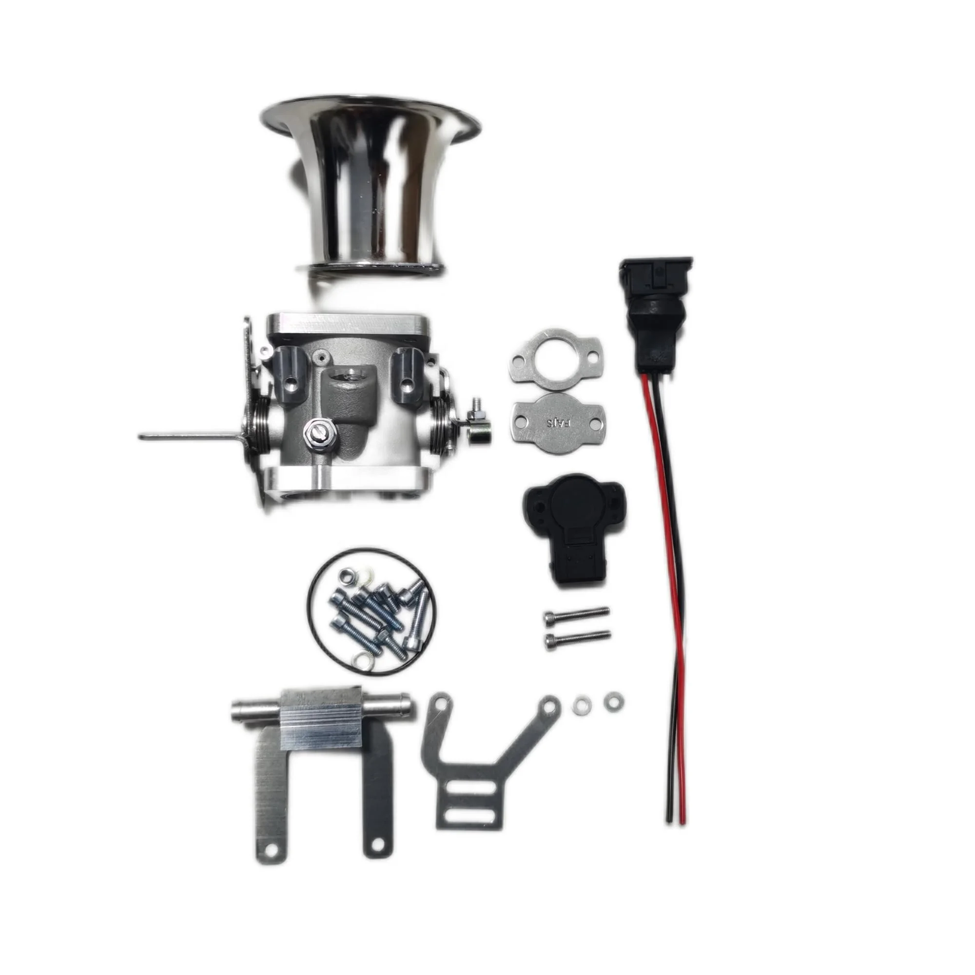 single FAJS THROTTLE BODY kit ,TZ6-42-1,42OBX THROTTLE BODY JENVEY THROTTLE BODY 42MM with tps air horn