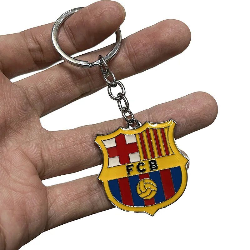 New Design Football Keychain Custom Laser Football Jersey Keychain for Cars Football Team