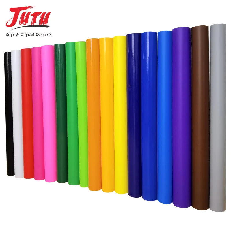 High Polymeric Wholesale Vinyl Warranty 3 4 5 Years Self Adhesive Color Cutting Vinyl Roll