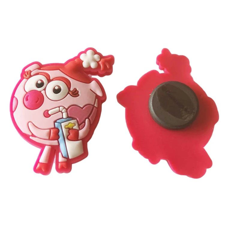 
Cheap Design Custom 3D Soft PVC Rubber Fridge Magnets for Home Decor and Toys 