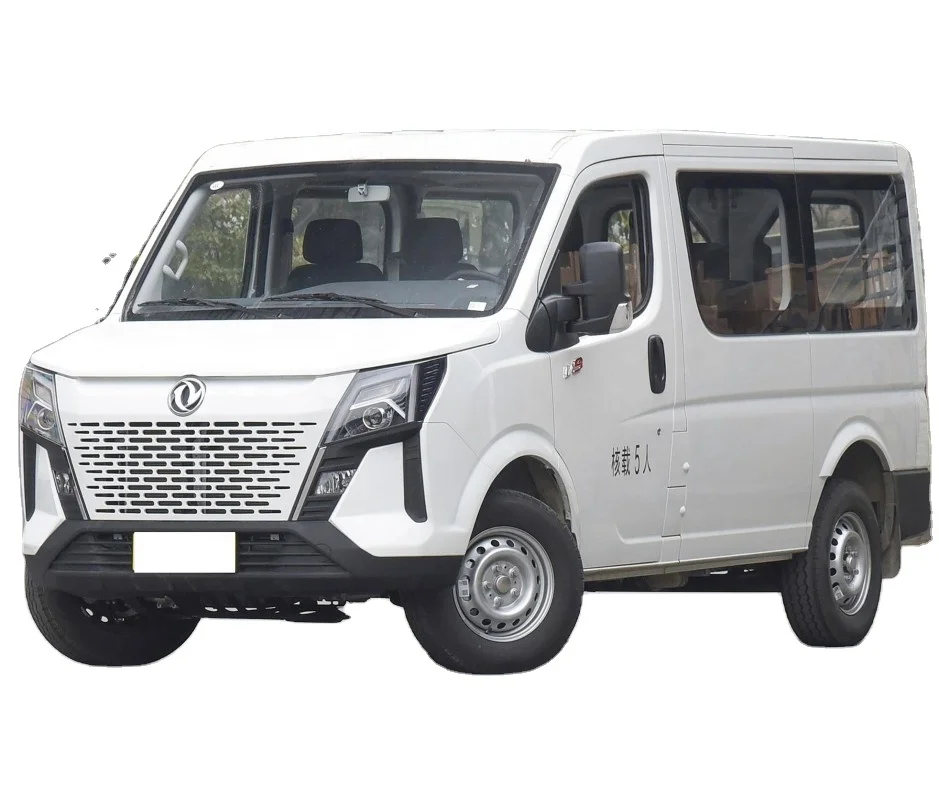 Brand New Cheap Price Cargo Van Light Truck Dongfeng Yufeng 5 Doors 6 Seats Automobile Mini Diesel Truck LED Electric 12 Leather