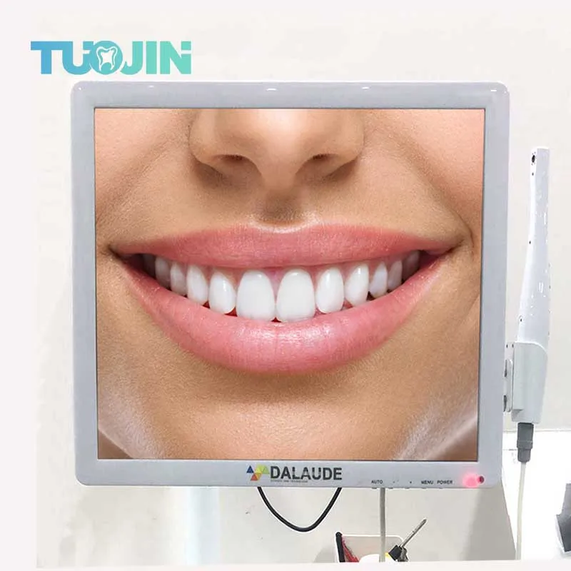 Dental Camera Wifi HD 8 Million Pixels High-definition Endoscope Tools 17 Inches Digital LCD Monitor Dental Intraoral Instrument