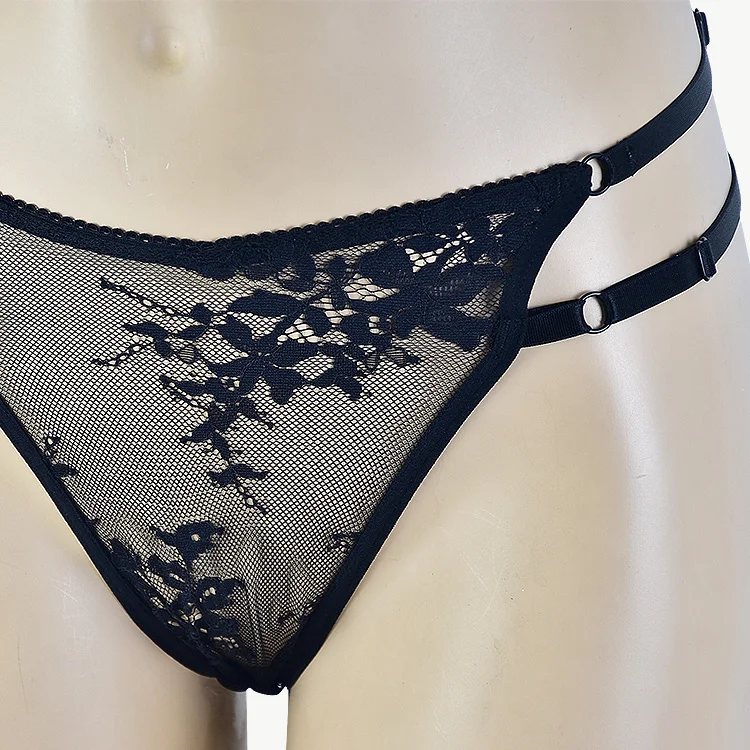 China Factory Popular Female Lace Trim Sexy Lady Panties Fashion Underwear Women Brief