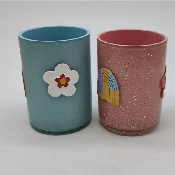 Высококачественный мультяшный цветок Радуга канцелярские принадлежности для студентов карандаш ведро каучук держатель для ручек