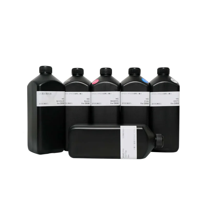 2023 direct to film great feedback prominent quality xp600 i3200 ink 1000ml giant uv dtf dooyion sticker soft ink for cup wraps