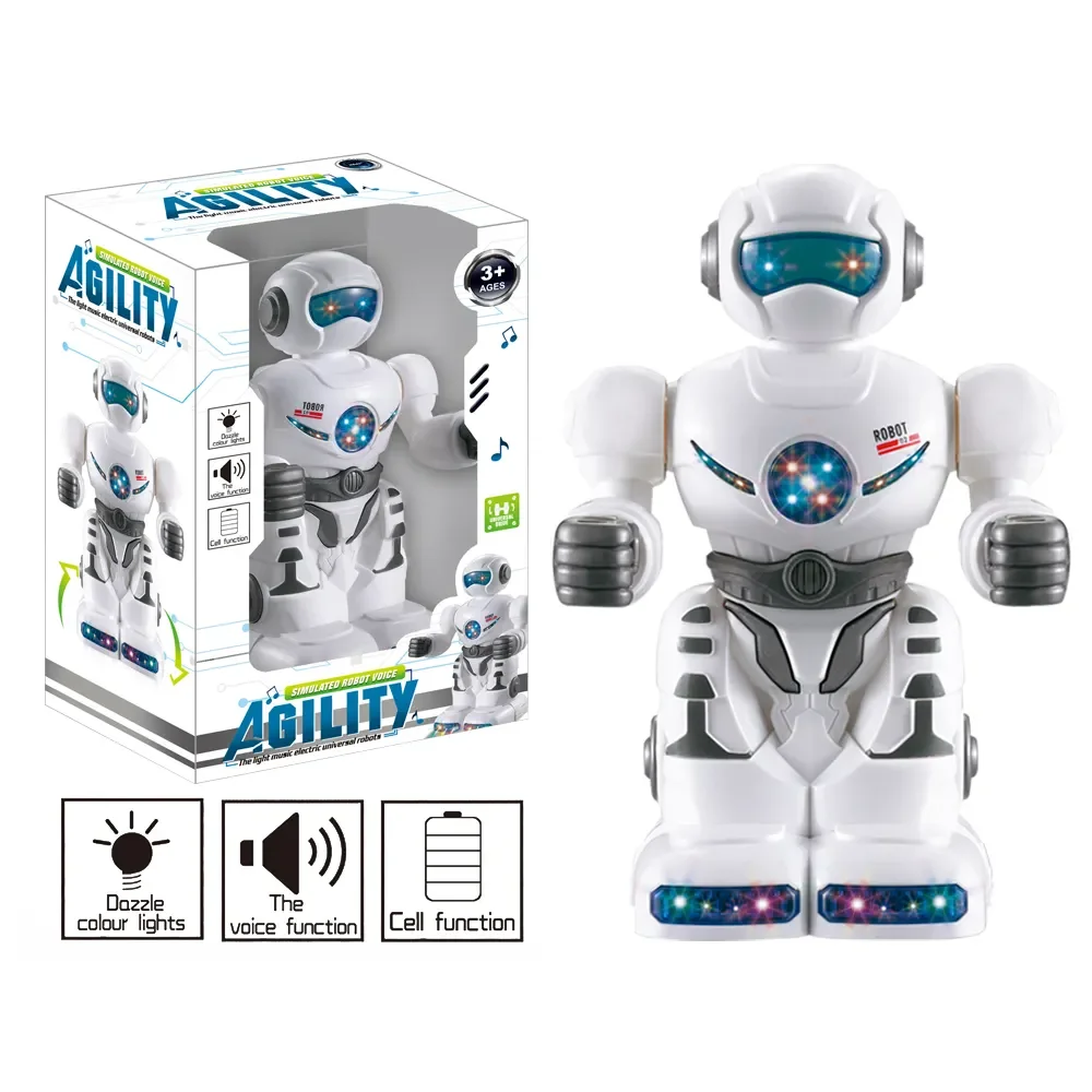 Hot Selling Smart Robot Toys Intelligent Music And Light Robot Education Robot For Kids Early Education
