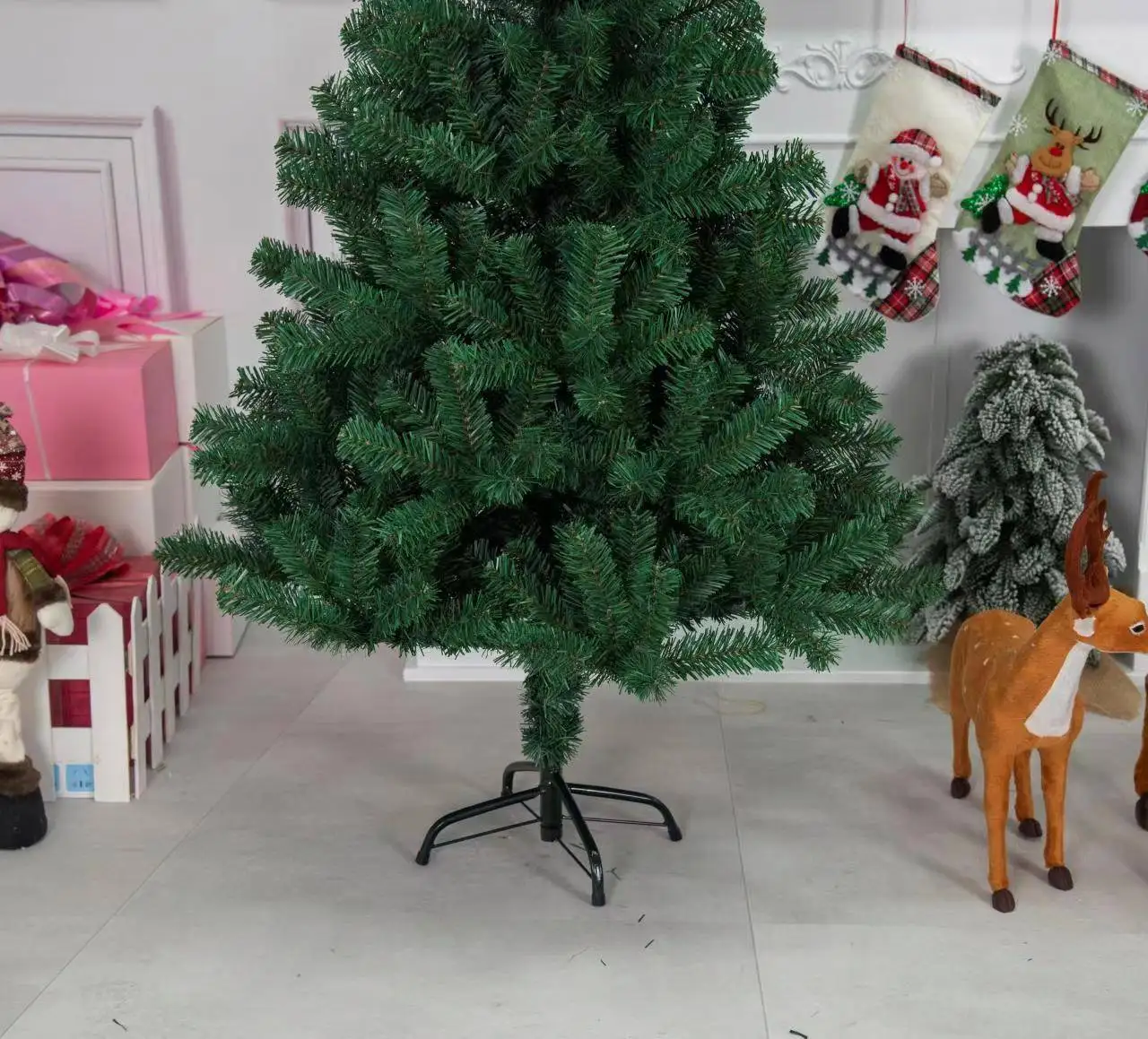 Christmas Tree Decoration Xmas Tree Decor Outdoor Indoor for Home Party New Year 2024 Home Decor Ornaments 2.1m/1.8m/1.5m/1.2m