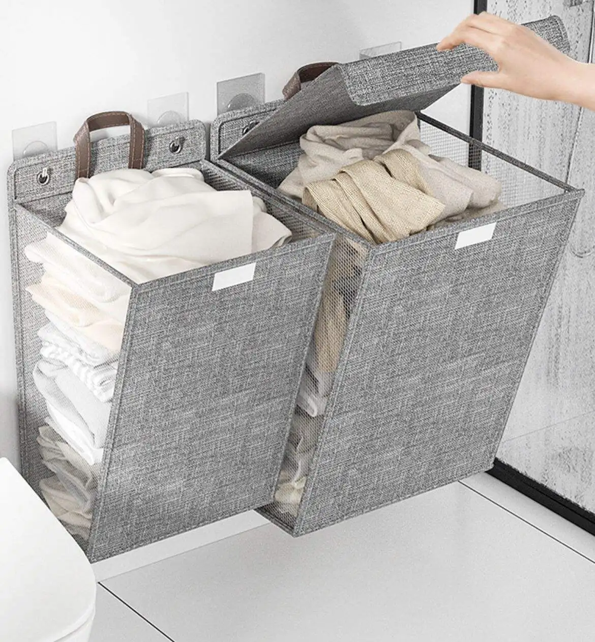 Folding multifunctional  Organization Storage  Clothes  Storage    Waterproof Laundry  Storage Basket  For bathroom