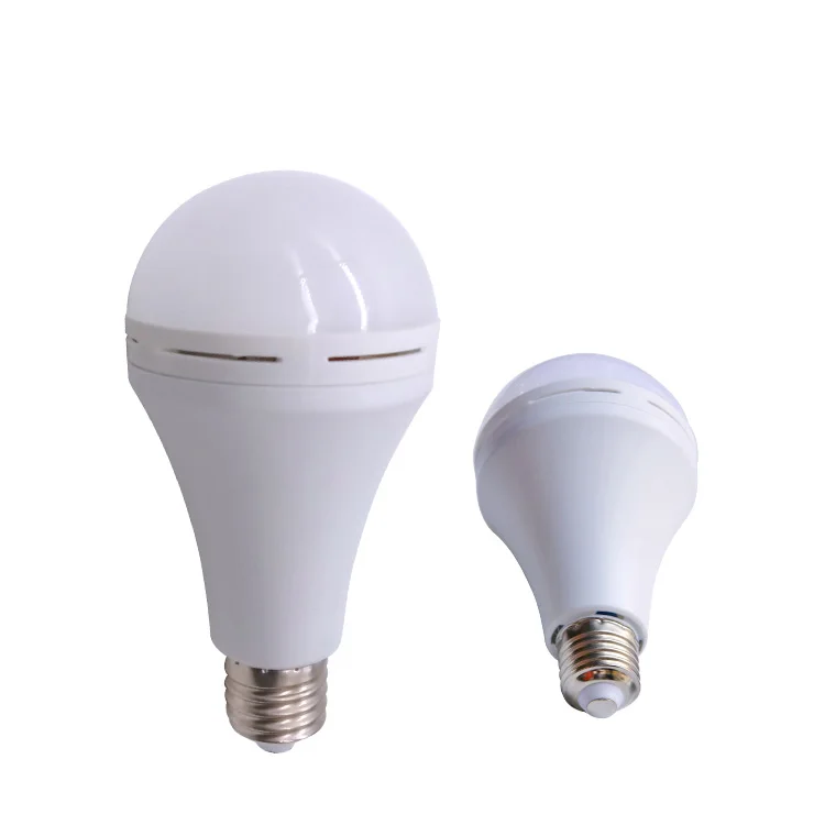 Rechargeable Emergency LED Bulb 6000K Battery Operated Light Bulb for Power Outage Emergency Lights