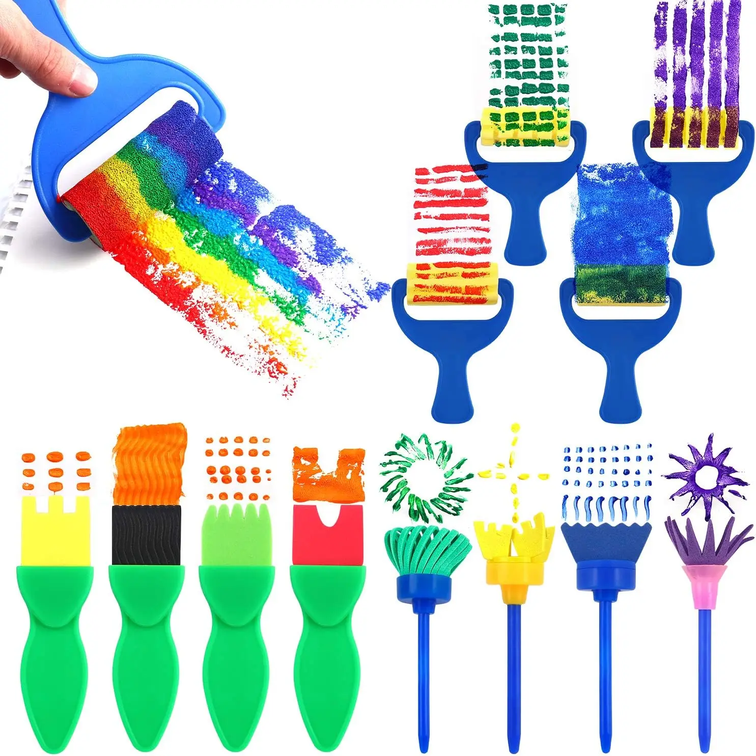 65 pack washable paint for kids 2 oz washable paint for kids non-toxic finger paint for kids