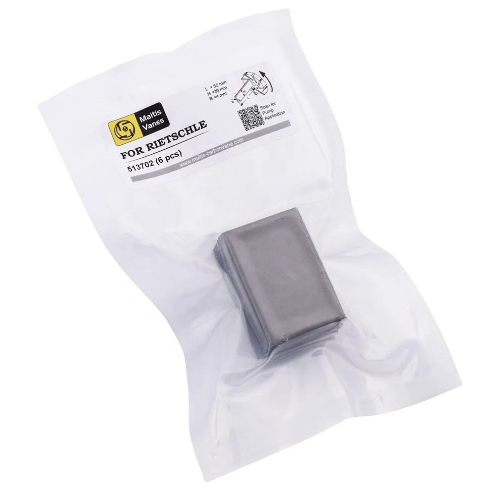 Carbon Vane 513702 for Rietschle Pump DLT/KLT/TL/TLV/VLT/VTN/DTN15 55*39*4