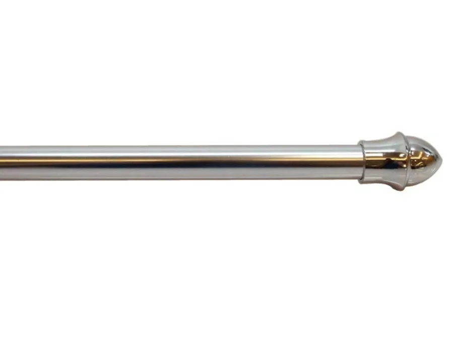 china factory wholesale  high quality regular size curtain cafe rod