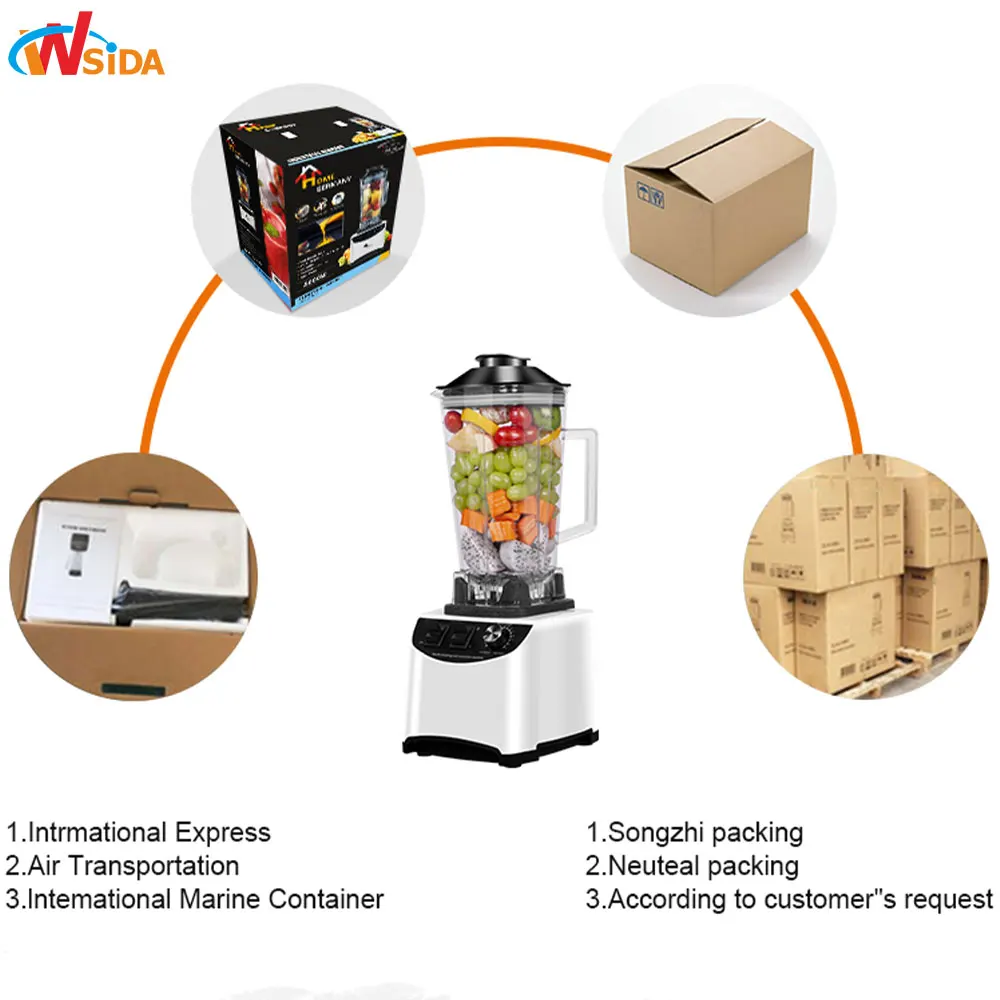 Wsida Juicer Blender 4 In 1 Pro Grade Blaaender 4 In 1 Automatic Mode Blenders And Juicers