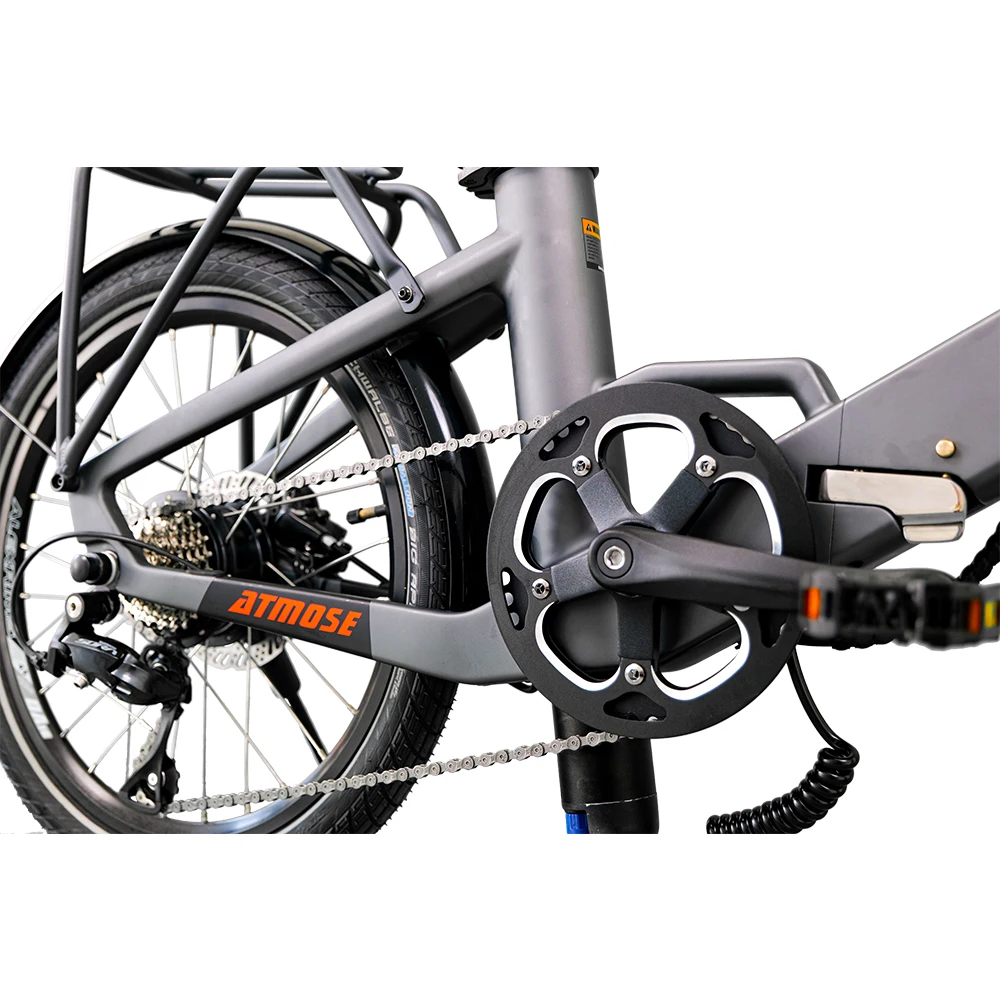 Door to Door Electric Bike Bicycle Electric City Folding Carbon Ebike 250w Motor Frame Power Hidden Battery