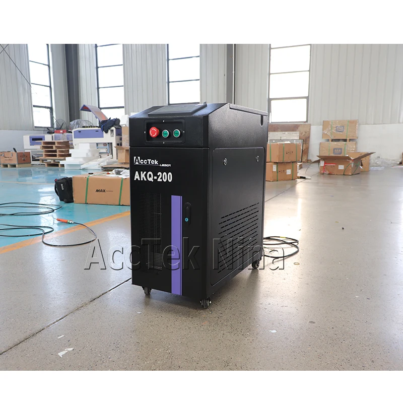 Заводская поставка Импульсная Лазерная Очистительная Машина 200W / 300W Maquina De Limpieza Laser