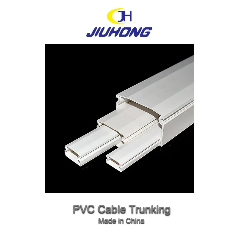 
Electric Factory Size 100x100 150x100 200x100 Waterproof Square Plastic Casing Wiring Duct PVC Cable Trunking With Sticker 