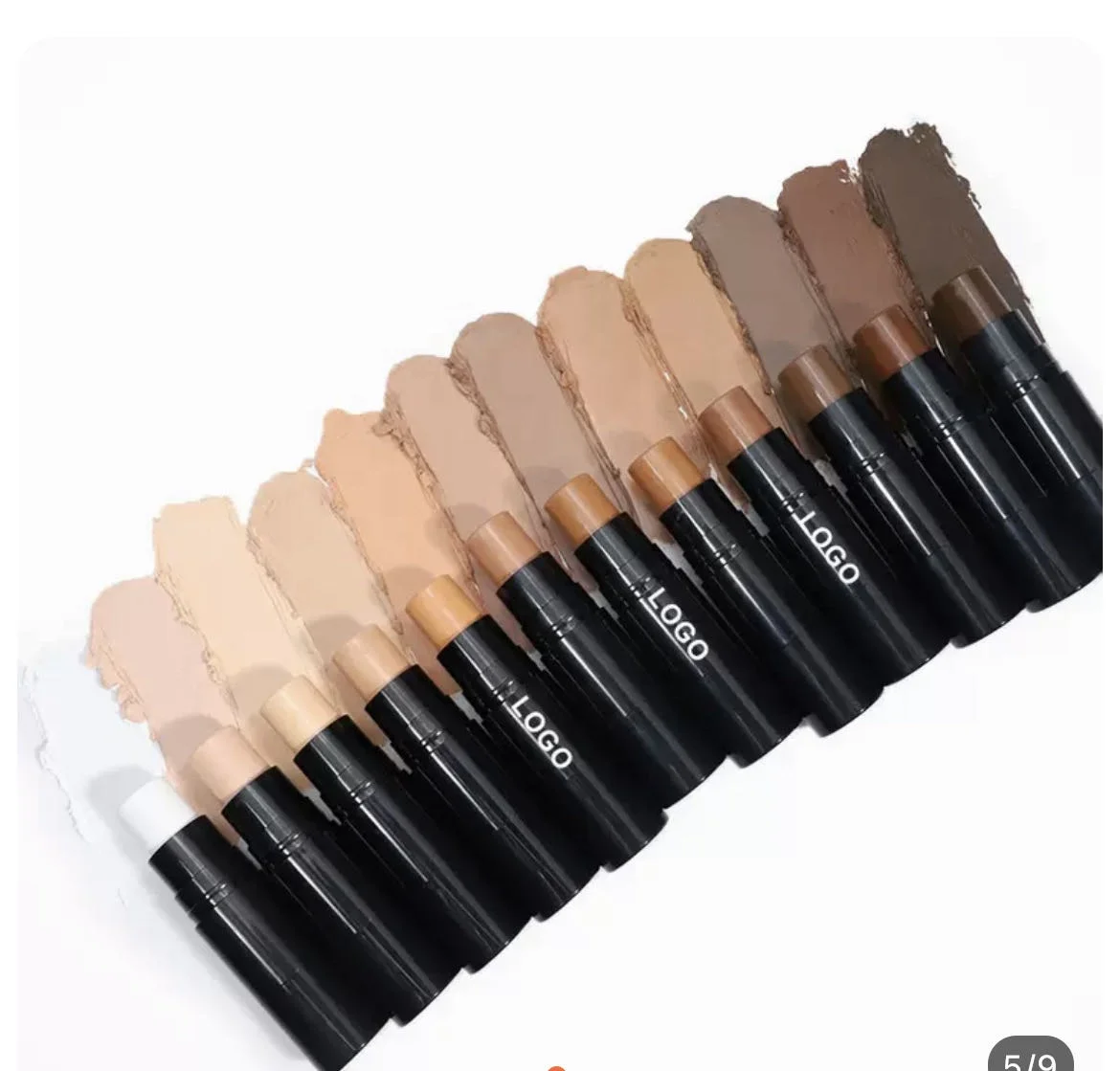 2024 new no logo 17 Colors Cream Contour Stick Concealer Private Label