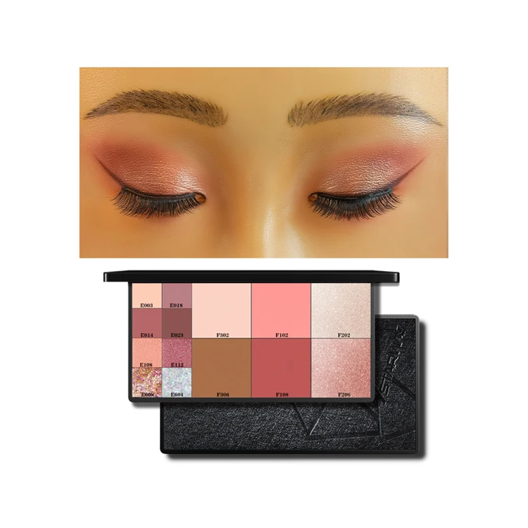 Matte Eyeshadow Diy Multicolor Eyeshadow Palette Pearls Wholesale Custom High Quantity